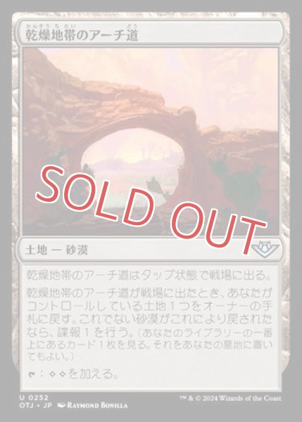 画像1: 『FOIL』乾燥地帯のアーチ道 (1)